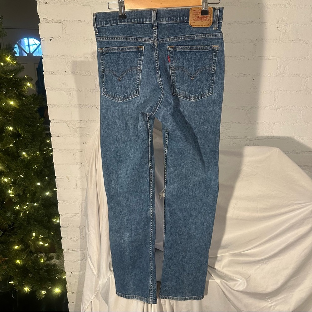 Vintage Levi 505 Women’s Size 8 Mid Rise Straight Leg Red Tab Jeans Debbie Harry